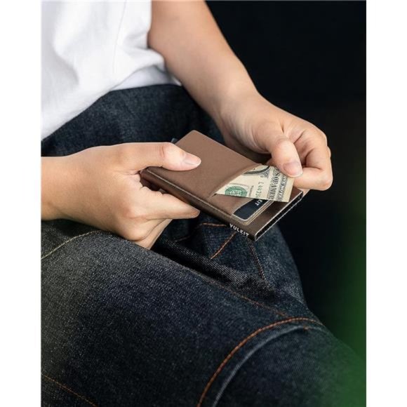 Elegant Style Pop Up Wallet for Men and Women-RFID Blocking Slim Metal Card Case - Picture 7 of 7